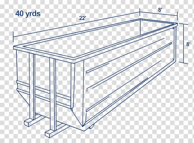 Roll-off Dumpster Waste Building Intermodal container, container yard transparent background PNG clipart