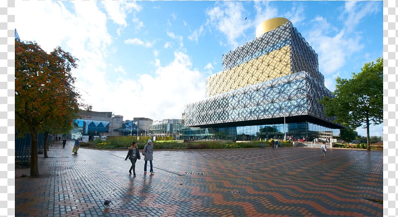 One Centenary Square Birmingham Central Library Library of Birmingham Architect, terraces and open halls transparent background PNG clipart