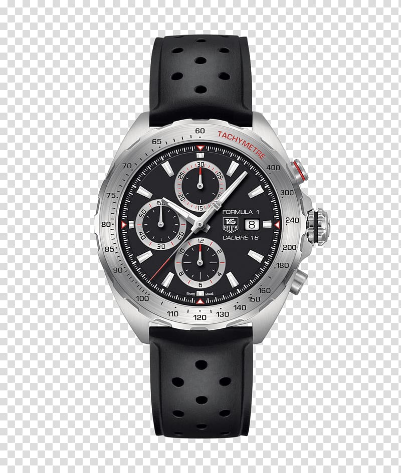 TAG Heuer Men's Formula 1 Calibre 16 TAG Heuer Carrera Calibre 16 Day-Date Chronograph, formula 1 transparent background PNG clipart