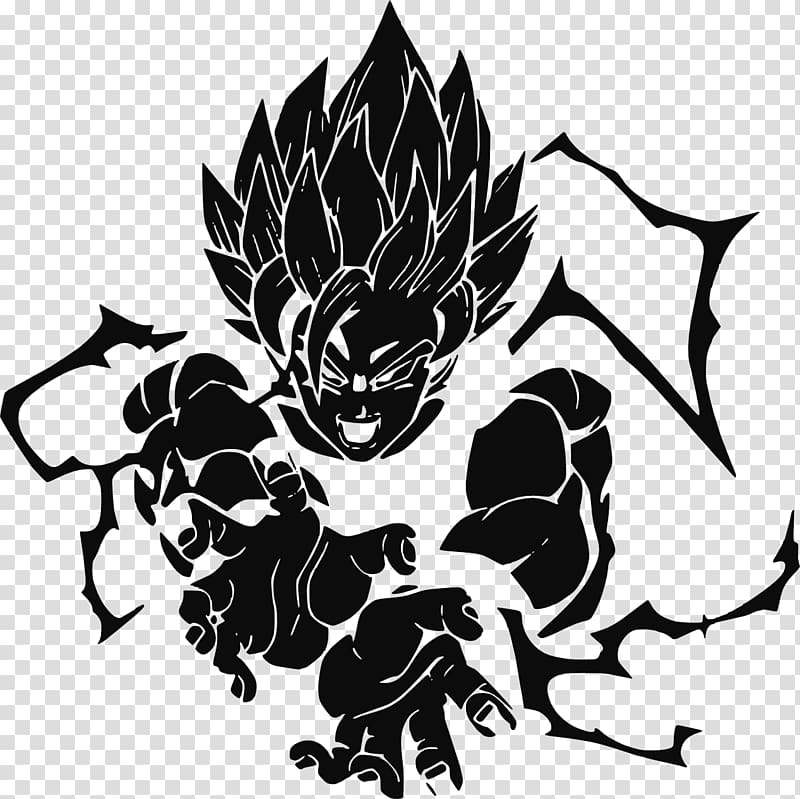 Goku Gohan Vegeta Super Saiya Decal, decal transparent background PNG clipart
