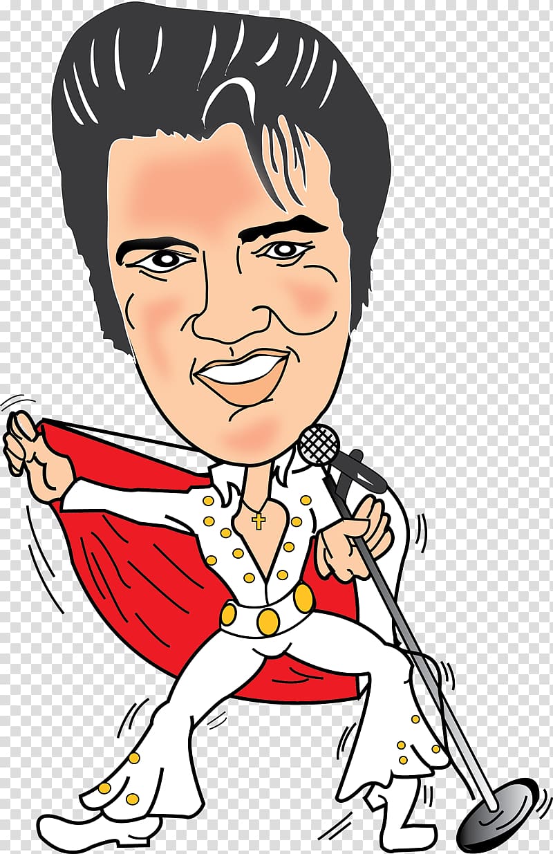 Elvis Presley illustration, Elvis Presley Cartoon Drawing Caricature , Elvis transparent background PNG clipart