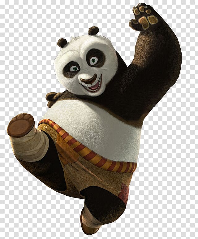 Kung Fu Panda Po, Po Kung Fu Panda Giant panda Jack Black Desktop , Kung-fu panda transparent background PNG clipart