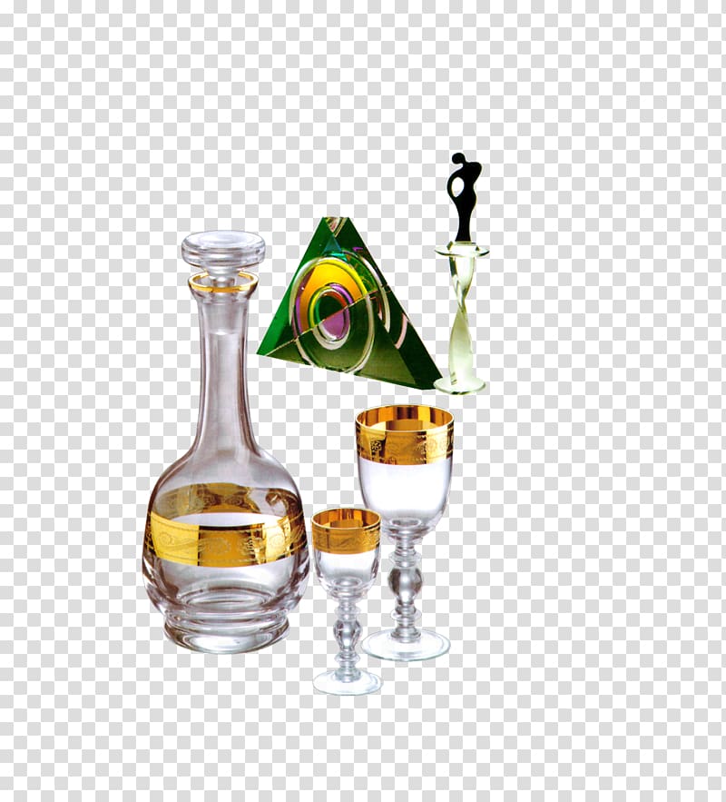 Glass Cup Transparency and translucency, Creative wine glass transparent background PNG clipart