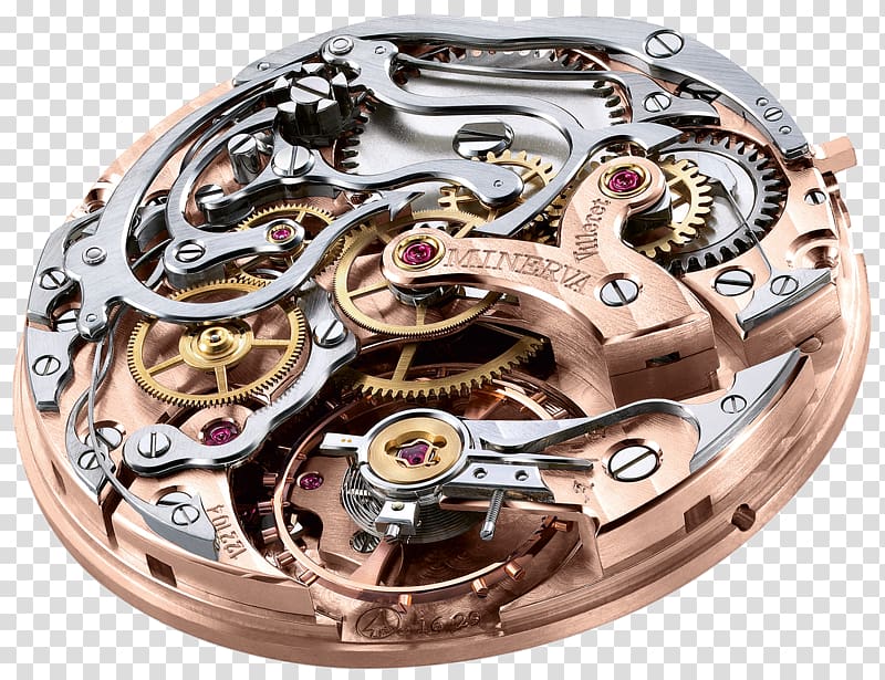 Villeret Chronograph Watch Tachymeter Montblanc, watch transparent background PNG clipart