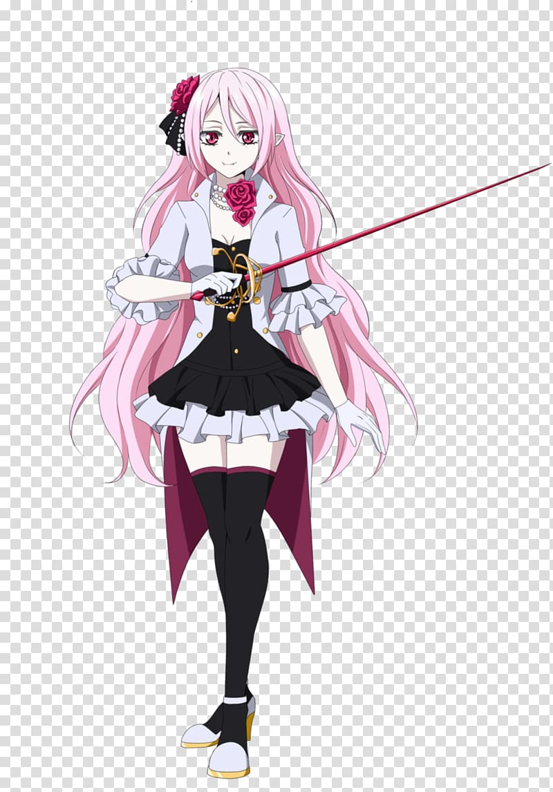 Seraph of the End White Rabbit Anime Art, Vampire transparent background PNG clipart
