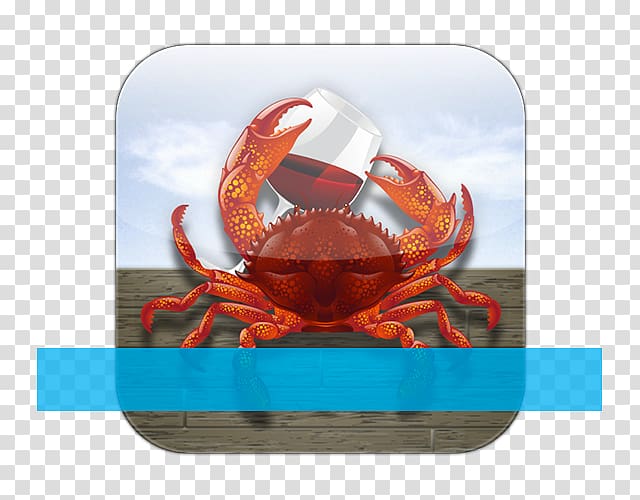 Dungeness crab Computer Icons Icon design Wine Seafood, wine and seafood transparent background PNG clipart