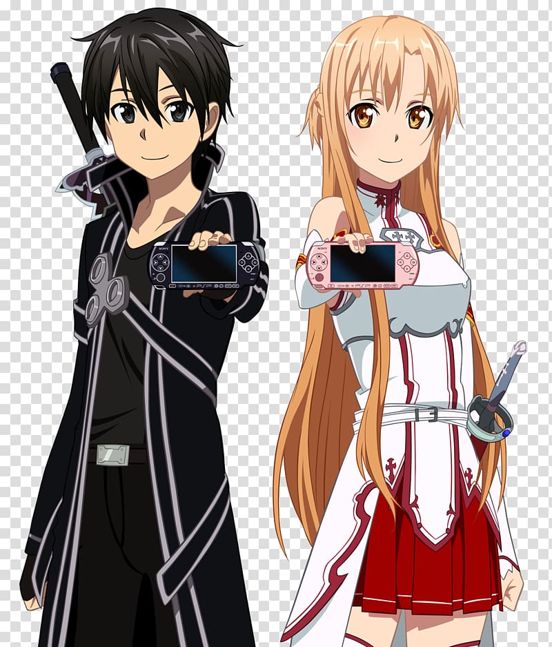 Kirito Asuna Sword Art Online: Hollow Fragment Sword Art Online: Hollow Realization Leafa, asuna transparent background PNG clipart