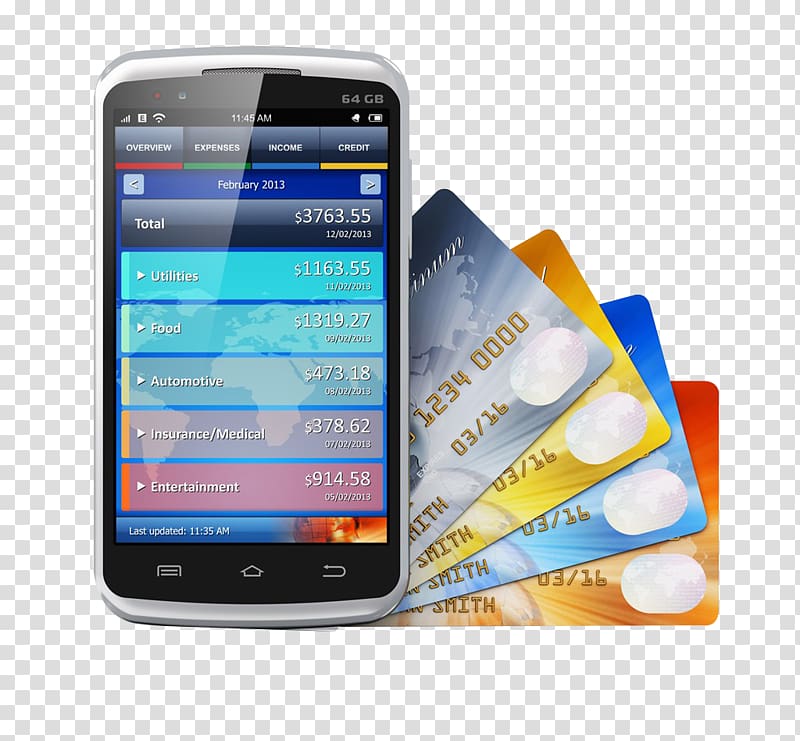 Mobile payment Online wallet Mobile banking Mobile phone, mobile bank transparent background PNG clipart