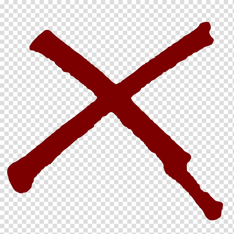 red X, Computer Icons Drawing , Dark Red X transparent background PNG clipart