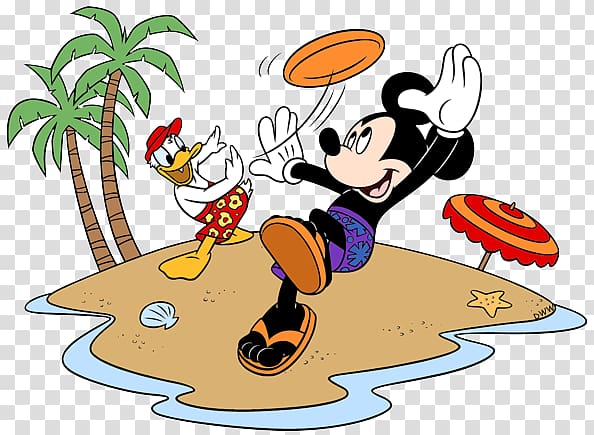 Mickey Mouse Minnie Mouse Pluto Donald Duck Goofy, snowman sand transparent background PNG clipart