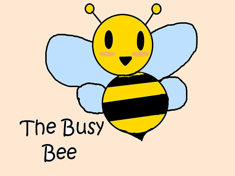 Busy Bee Cuteness , Cute Bee transparent background PNG clipart