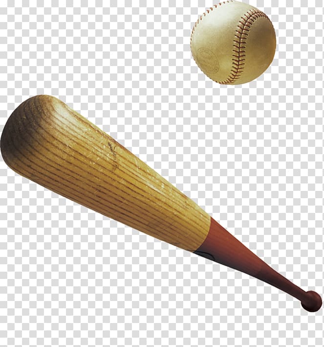 Baseball bat, baseball transparent background PNG clipart
