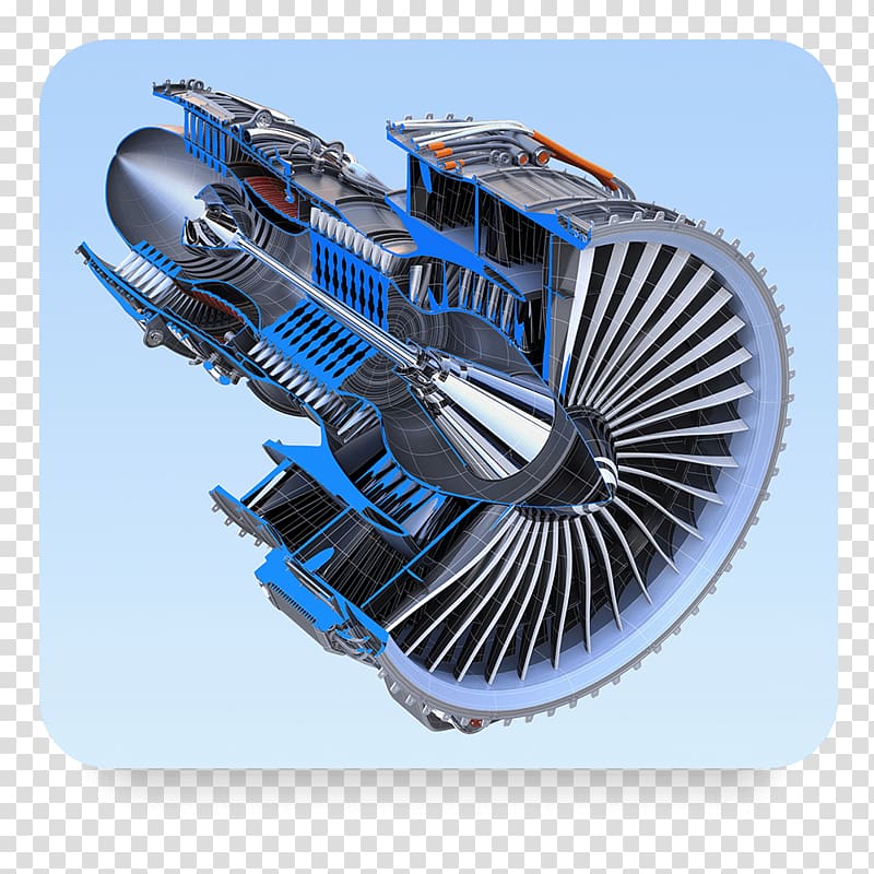 Jet engine Turbofan Turbine, engine transparent background PNG clipart