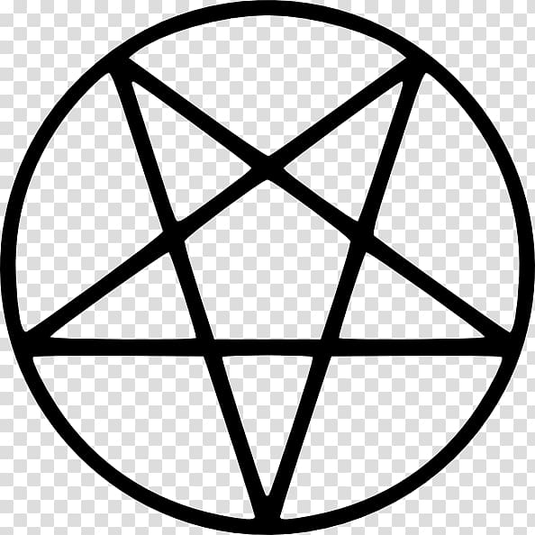 Pentagram Satanism Church of Satan , pentacle transparent background PNG clipart