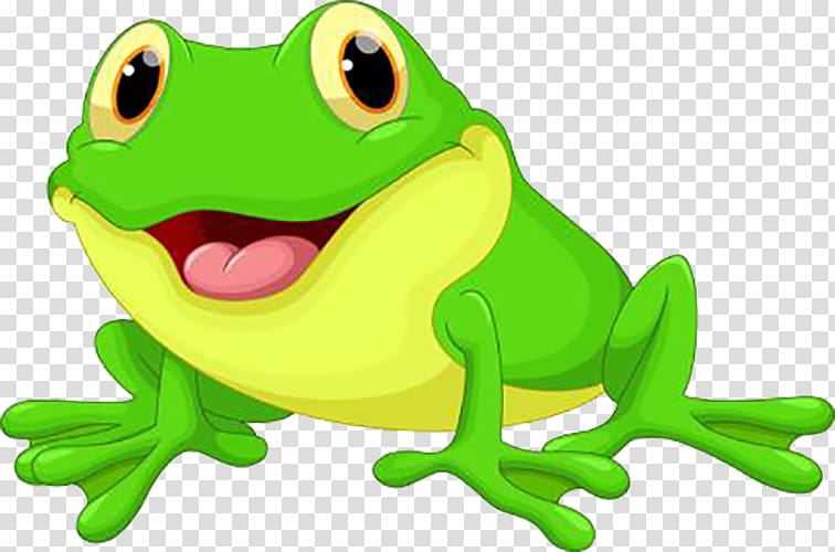 green and yellow frog illustration, Kermit the Frog Cartoon , Cartoon frog transparent background PNG clipart