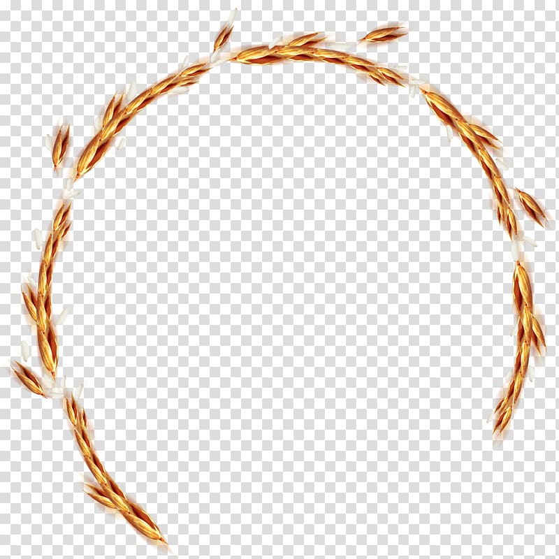 Wheat Wreath Rice Computer file, Wheat wreath transparent background PNG clipart