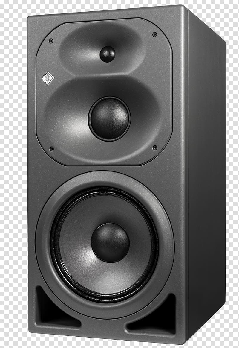Studio monitor Georg Neumann Loudspeaker Recording studio Sound Recording and Reproduction, audio speakers transparent background PNG clipart