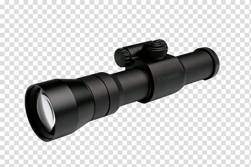 Red dot sight Aimpoint AB Telescopic sight Reflector sight, optics transparent background PNG clipart