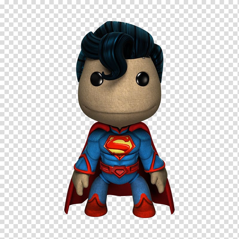 LittleBigPlanet 3 Superman Lex Luthor Batman, superman transparent background PNG clipart