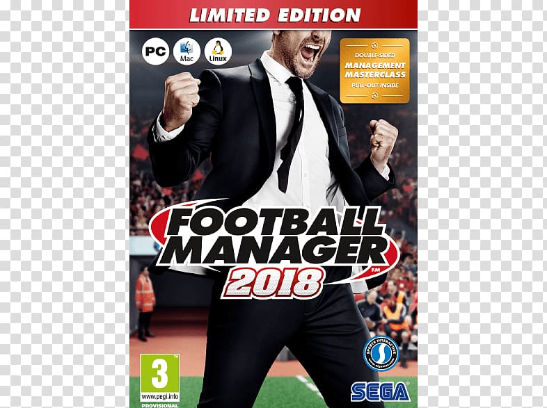 Football Manager 2018 NHL Eastside Hockey Manager Football Manager Touch 2018 Video game, Football Manager transparent background PNG clipart