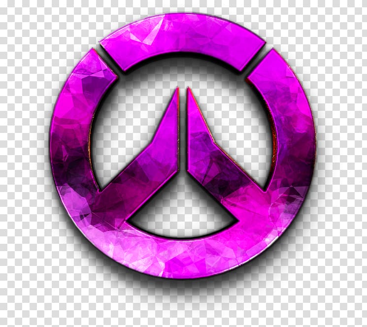 Overwatch Logo, purple grape logo transparent background PNG clipart