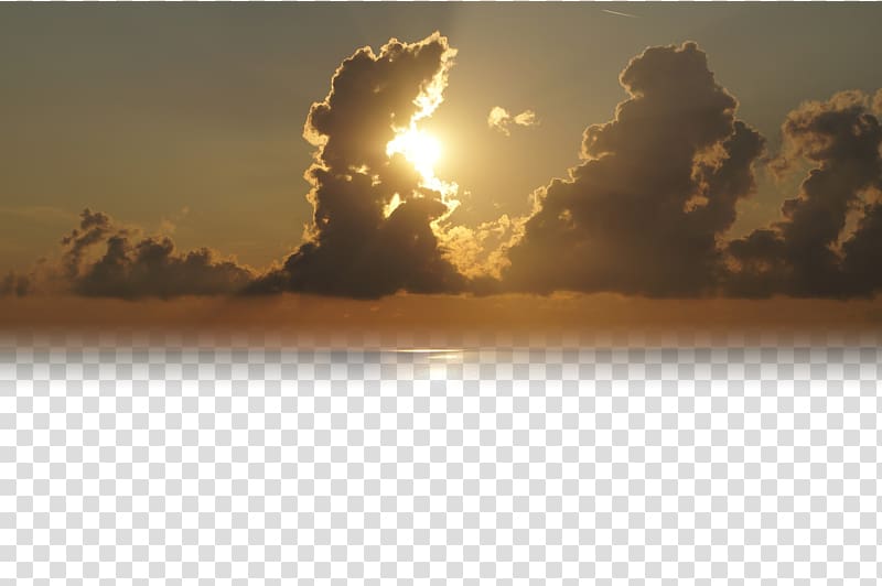 sun behind clouds, After the clouds are sunset transparent background PNG clipart