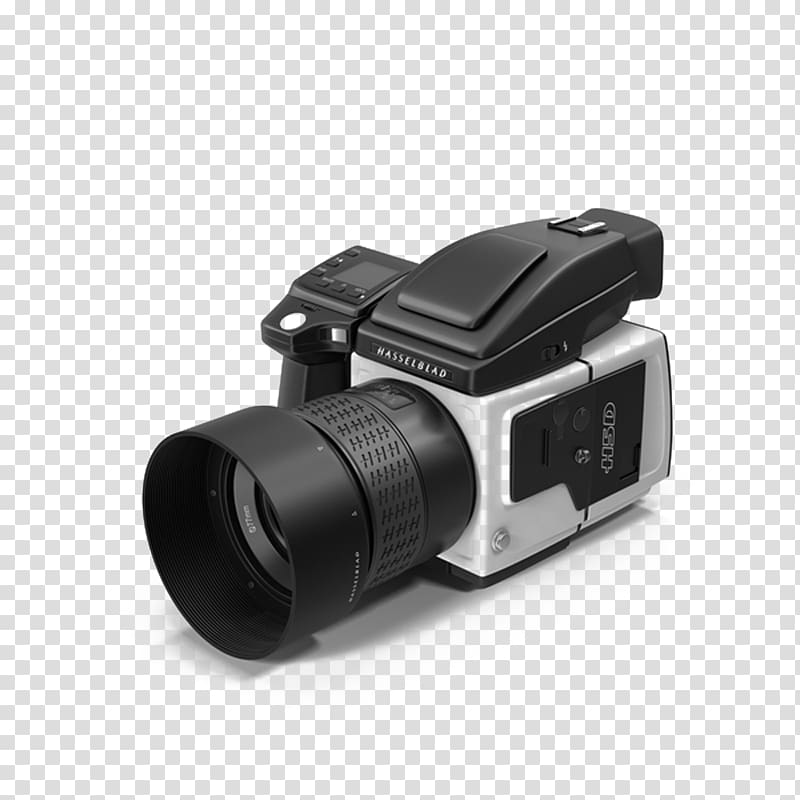 Digital SLR graphic film Camera lens Single-lens reflex camera, Digital camera Hasselblad H5D transparent background PNG clipart