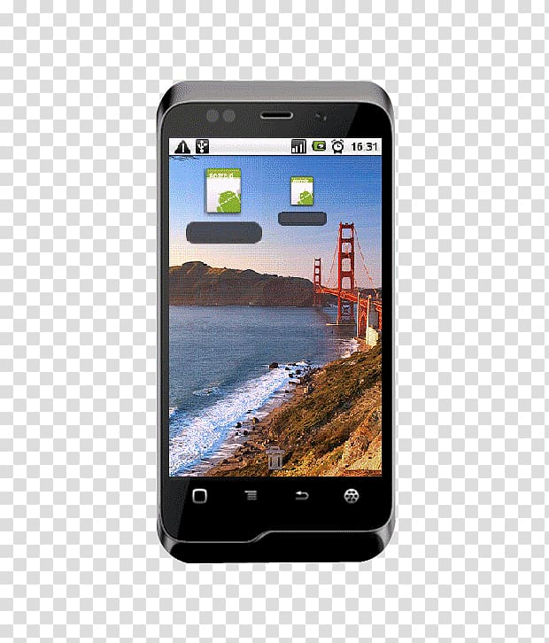 Smartphone Feature phone Golden Gate Bridge Mobile Phones, super low price transparent background PNG clipart