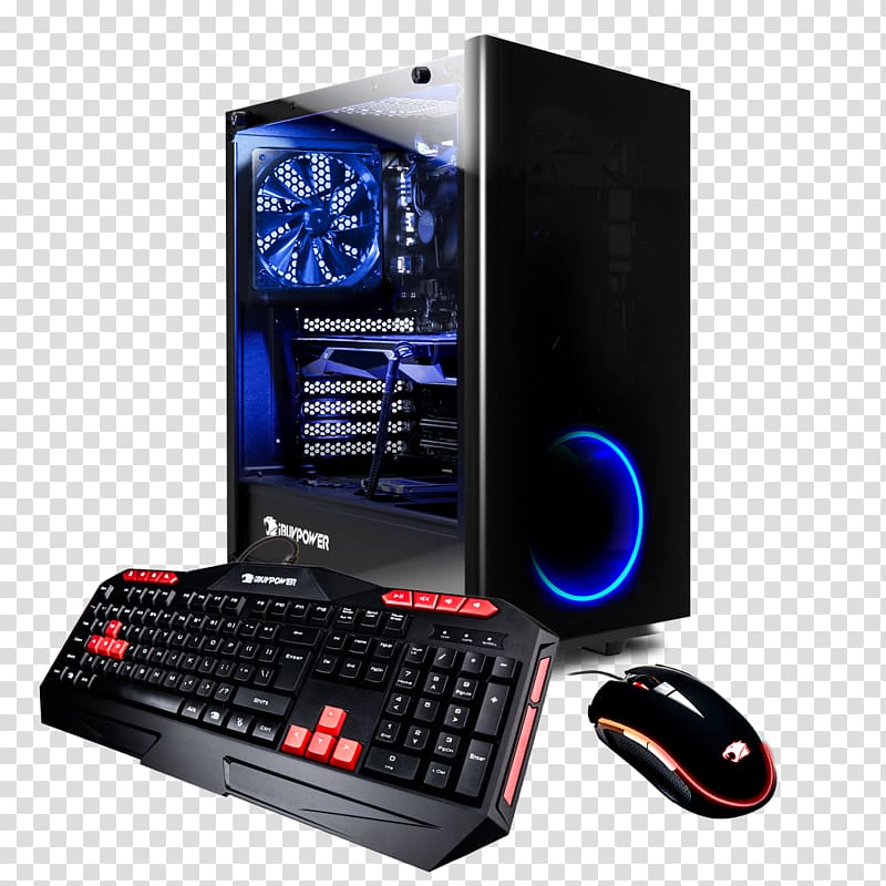 Graphics Cards & Video Adapters AMD Ryzen 7 1800X Gaming computer DDR4 SDRAM Radeon, ibuypower pc transparent background PNG clipart