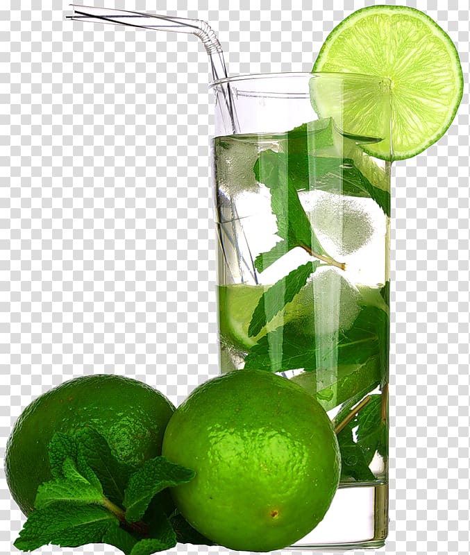 Mojito Juice Rum Vodka Cocktail, lemonade transparent background PNG clipart