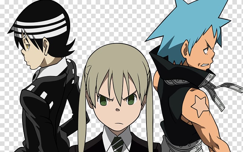 Maka Albarn Soul Eater Evans Death the Kid Black Star, soul eater transparent background PNG clipart