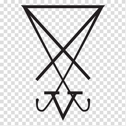 Lucifer Satanism Symbol Sigil Occult, symbol transparent background PNG clipart