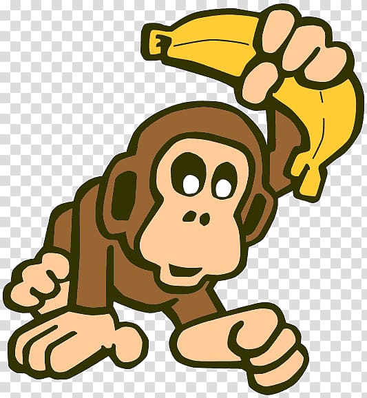 Monkey and banana problem Monkey and banana problem Capuchin monkey , banana transparent background PNG clipart