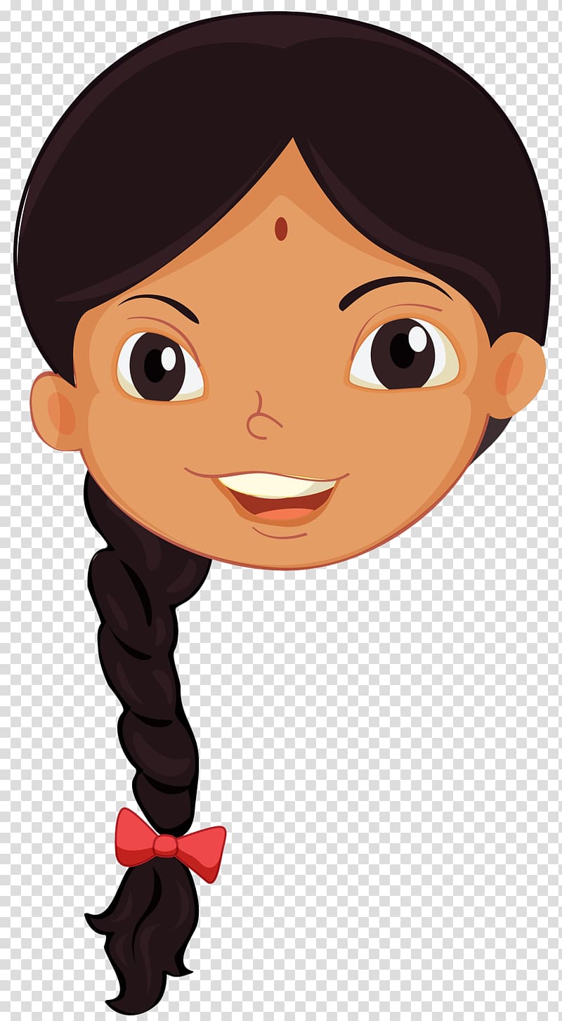 Indian people Girl , Thailand Avatar transparent background PNG clipart