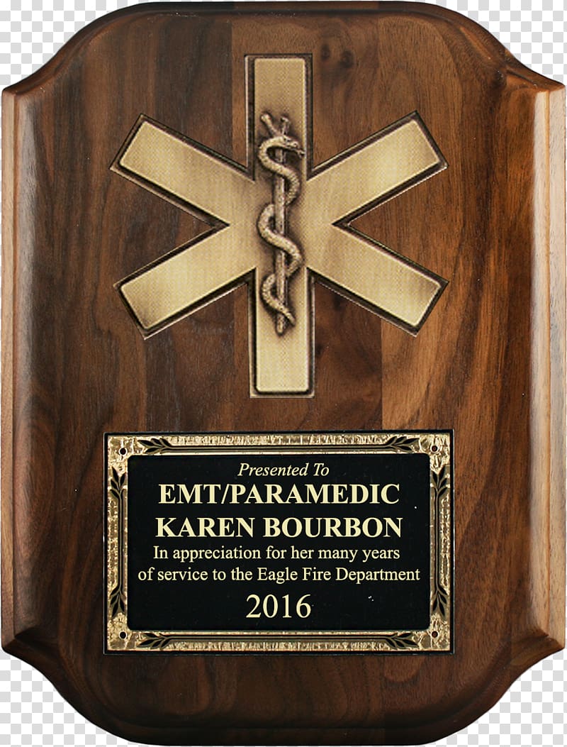 Star of Life Emergency medical services Paramedic Emergency medical technician Commemorative plaque, firefighter transparent background PNG clipart