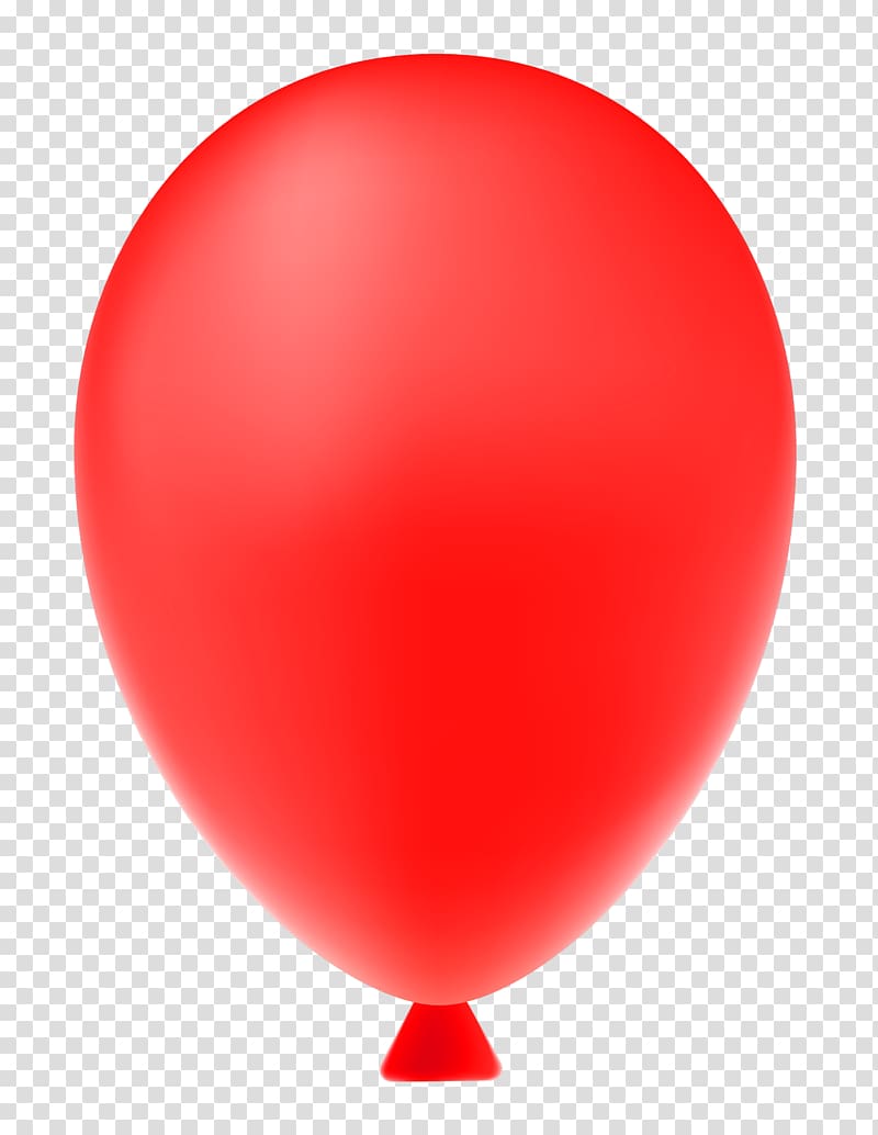 red balloon illustration, Balloon , Red Balloon transparent background PNG clipart