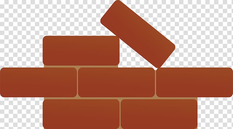 Brick Icon, Brick wall element transparent background PNG clipart