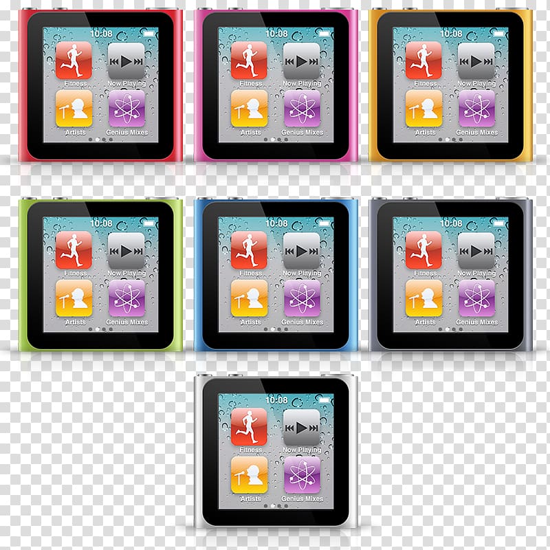 Portable media player Apple iPod Icon, Apple iPod transparent background PNG clipart