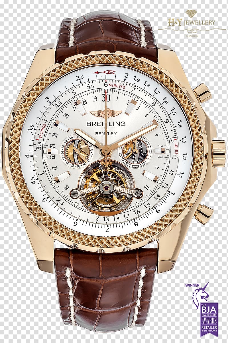 Breitling SA Tourbillon Watch Breitling Chronomat Chronograph, watch transparent background PNG clipart