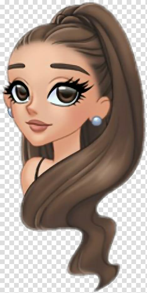 Ariana Grande Victorious Emoji Moonlight Drawing, design sketch transparent background PNG clipart