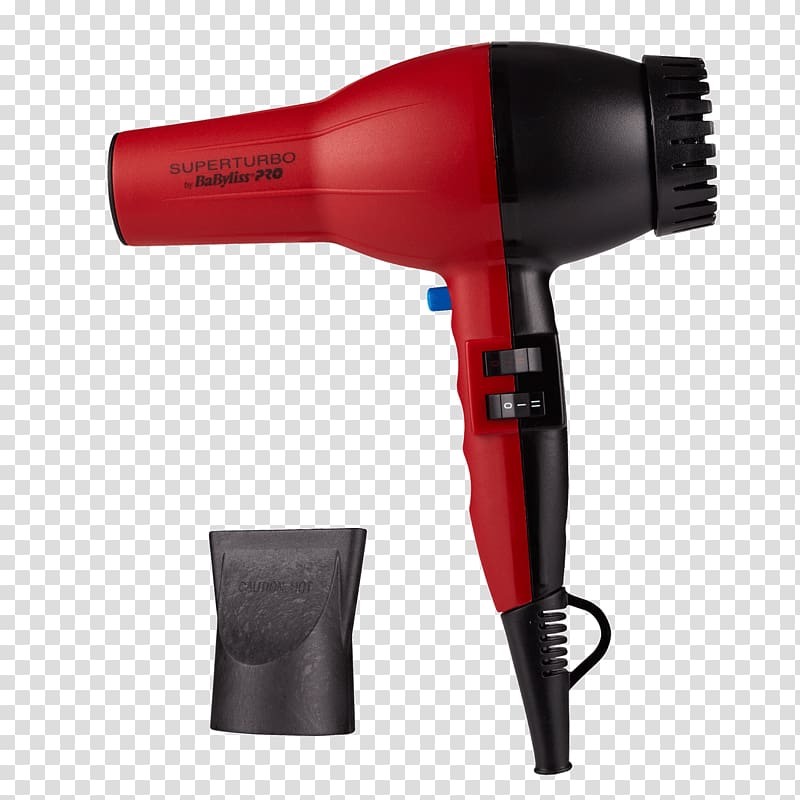 Hair Dryers Babyliss Secador Profesional Ultra Potente 6616E 2300W #Negro Hair Styling Tools Hairstyle BaBylissPRO Nano Titanium Mid-Size, Hair blower transparent background PNG clipart