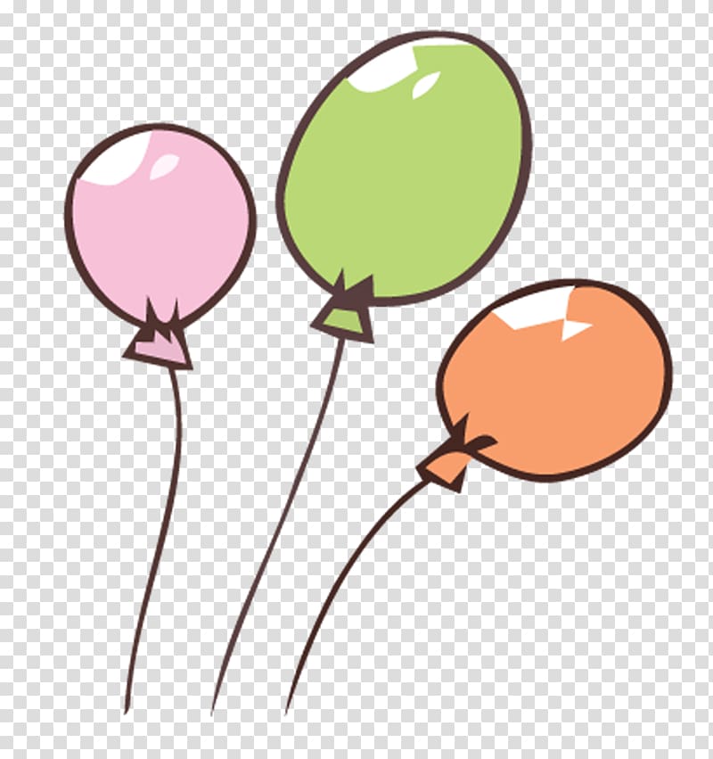 Balloon Color Cartoon Speech balloon, Colored balloons transparent background PNG clipart