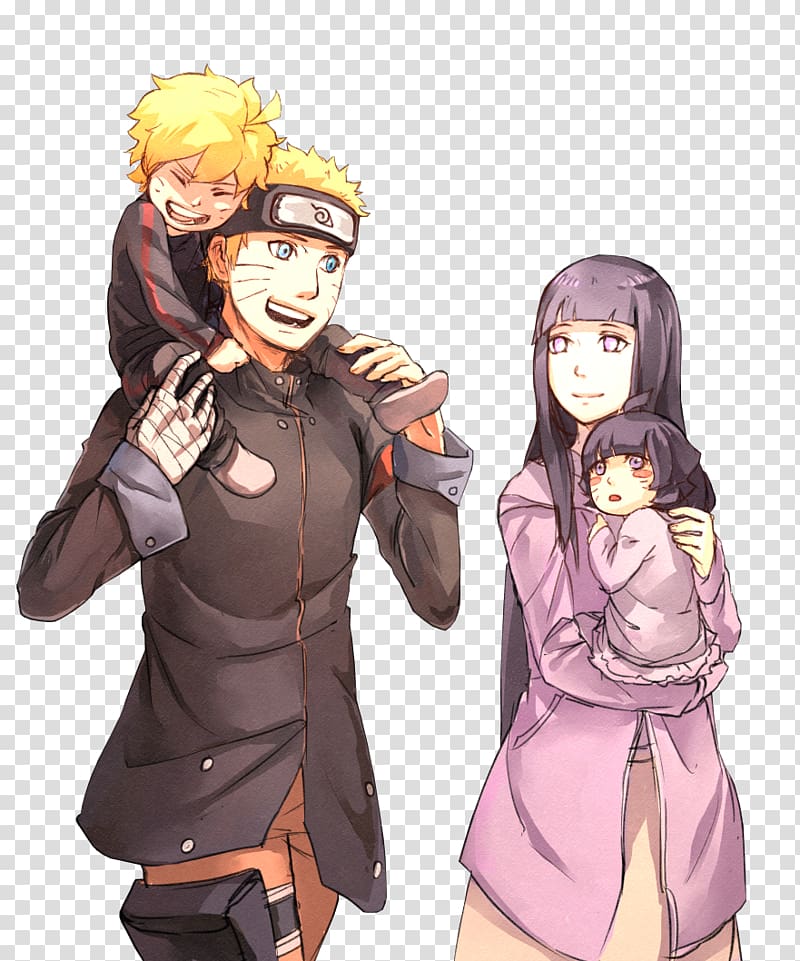 Naruto Hinata , Naruto Uzumaki Himawari Uzumaki Boruto Uzumaki Hinata Hyuga  Sarada Uchiha, hinata transparent background PNG clipart