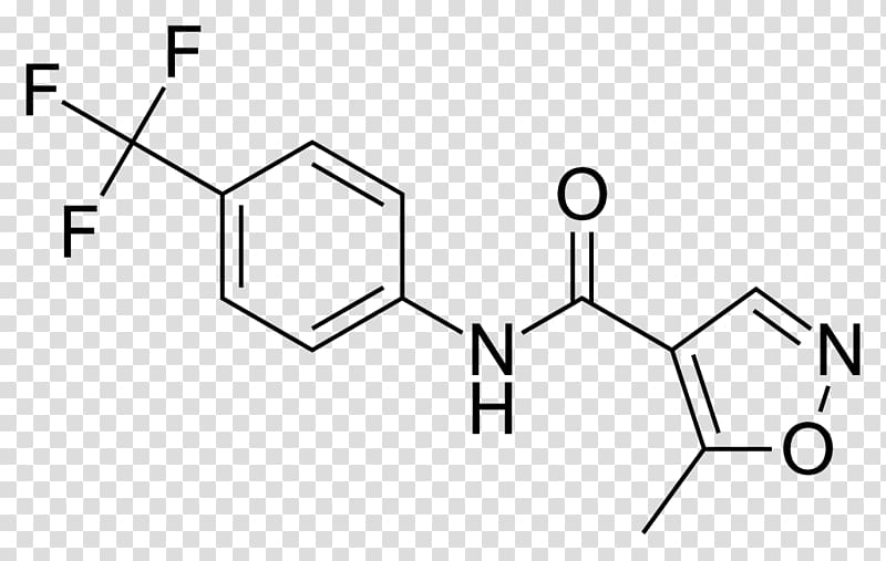 Leflunomide Enobosarm Chemical structure Molecule, others transparent background PNG clipart