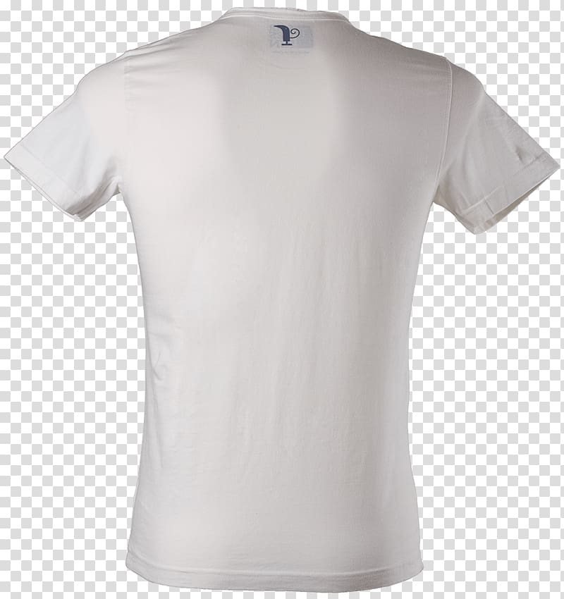 T-shirt Clothing Crew neck Sleeve, White T-Shirt transparent background ...