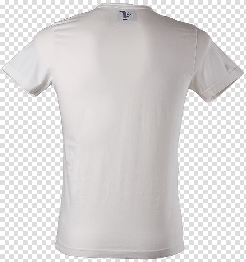 T-shirt Clothing Crew neck Sleeve, White T-Shirt transparent background PNG clipart