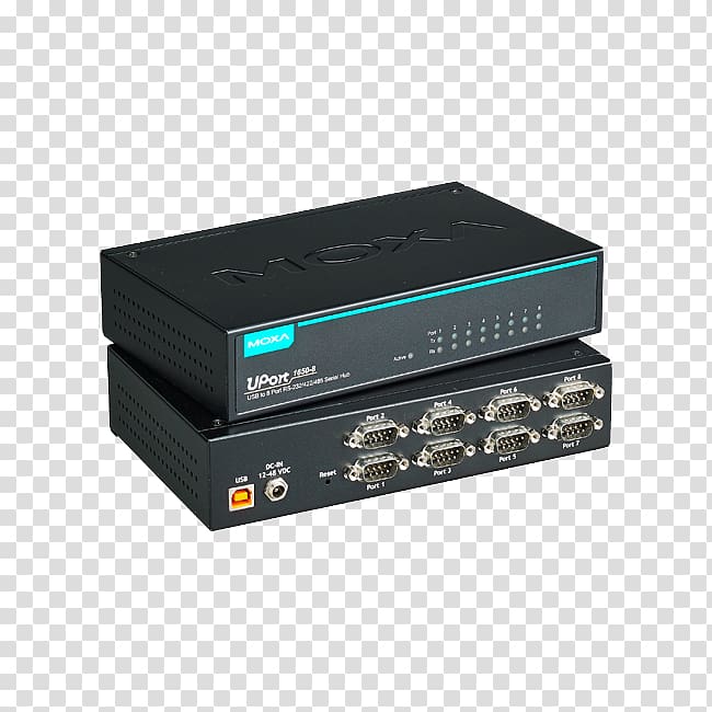 USB Serial port Computer port RS-232 Moxa, Serial Port transparent background PNG clipart