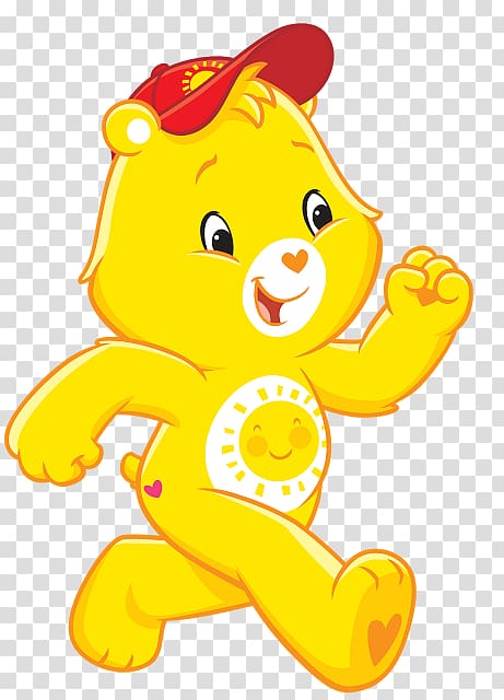 yellow care bear