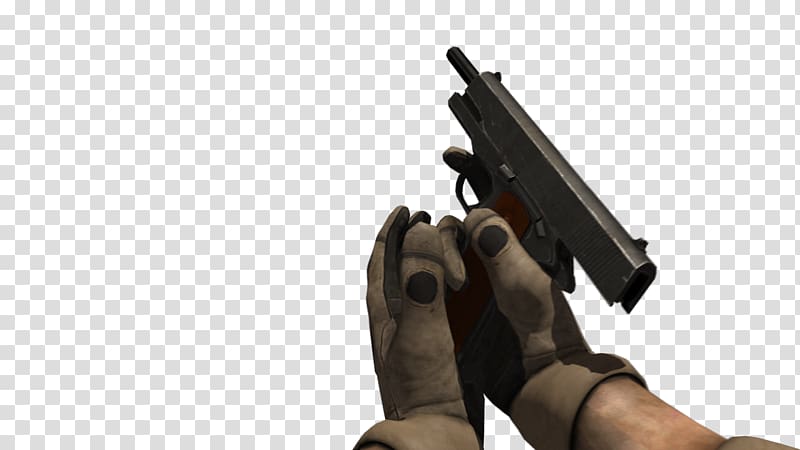 Firearm Battlefield 3 First-person shooter M1911 pistol Call of Duty: United Offensive, guns transparent background PNG clipart