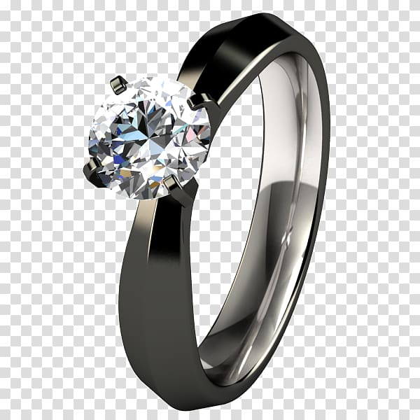 Engagement ring Wedding ring Titanium ring Tungsten carbide, Tungsten Carbide transparent background PNG clipart